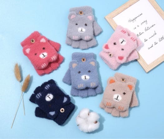 Warm Baby Gloves, Winter Mittens Gloves for Baby Kids Toddler, Unisex Cute Warm Fleece Thick Thermal Gloves for Boys Girls Warm Baby Gloves, Winter Mittens Gloves for Baby Kids Toddler, Unisex Cute Warm Fleece Thick Thermal Gloves for Boys Girls